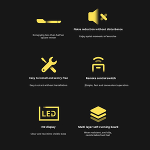 <span class=keywords><strong>Tapis</strong></span> roulant compact pour la maison, pliable, ultra-silencieux, pour la <span class=keywords><strong>marche</strong></span> en intérieur, équipement <span class=keywords><strong>de</strong></span> fitness - Product Image 5