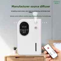 Diffuseur d'arômes USB personnalisé avec télécommande, machine à arômes intelligente rechargeable avec minuterie pour la maison, le salon et la salle de bain