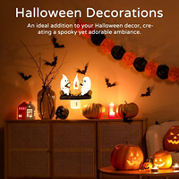 Bonfire Flackern des Nachtlicht Bonfire Flame Halloween Nachtlicht 3D LED Kleine elektrische Simulation Bonfire Star Nachtlicht
