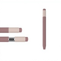 Étui de protection en silicone pour Apple Pencil 3, housse de chargement magnétique USB-C, pochette ergonomique pour stylo