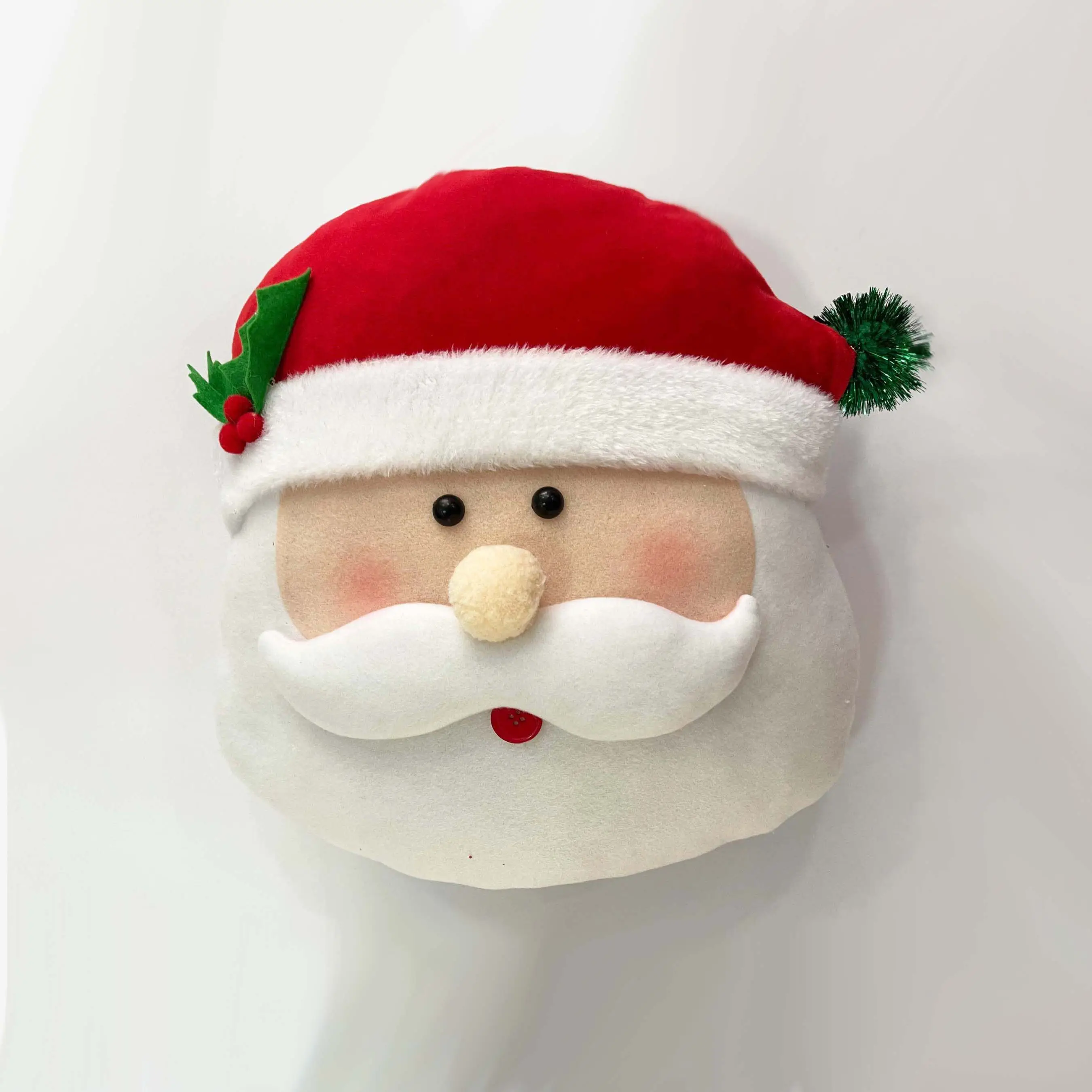 2024 Christmas Decoration Christmas Cushion Pillow Plush Stuffed Toys Santa Claus Snowman Pattern Soft Sofa Cushion