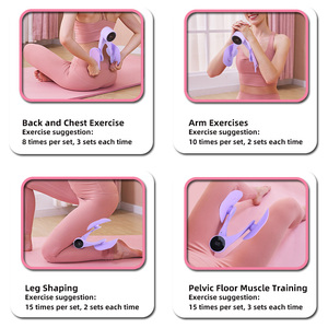 Dispositivo OEM per l'allenamento delle cosce con vibrazione e contatore, per donne, per il rafforzamento dei muscoli del pavimento pelvico, regolabile. - Product Image 5