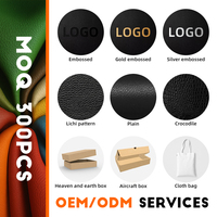 Dompet Kartu Kulit Bisnis RFID Custom DIY, Tempat Kartu Kredit, Tempat Kartu Identitas, Dompet Tipis