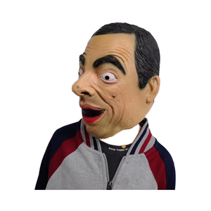 Mr Bean Mask Rowan Atkinson Masque de célébrité Comédien Film Jeu de rôle TV Show Fancy Dress Party Couvre-chef en latex - Product Image 5