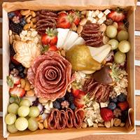 Boîtes à lunch en bois respectueuses de l'environnement pour restaurant traiteur fromage deli sushi croustilles nourriture pour bébé
