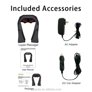 Cinturón de masaje <span class=keywords><strong>Shiatsu</strong></span> inalámbrico OEM, masajeador de cuello y hombros con calefacción para el cuidado de la salud para aliviar el dolor y relajarse - Product Image 6