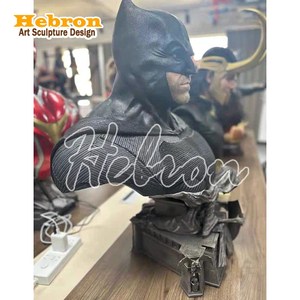 Estatua de Busto de Batman Personalizada de Fábrica, Figura de Acción de Personaje de Marvel, Figura de Batman de Tamaño Real para la Venta - Product Image 3