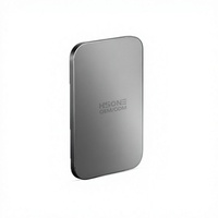 Banque d'alimentation L9505 avec cadre en aluminium premium, 5000 mAh, charge rapide sans fil 15W, charge rapide PD 20W, aimant N52, 5 couleurs, OEM