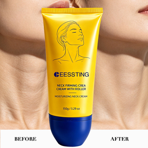 Crème raffermissante et liftante pour le cou avec applicateur à bille, hydratante et lissante, pour soulager les rides du cou - Vente en gros - Product Image 2