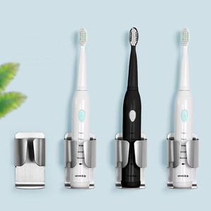 Organizzatore di fermi per spazzolino da denti in acciaio inossidabile 304 accessori per il bagno in metallo autoadesivo portaspazzolino elettrico senza punzonatura - Product Image 4