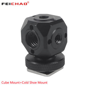 FEICHAO universel 1/4 3/<span class=keywords><strong>8</strong></span> trou de transfert de filetage multi-vis double adaptateur de montage de caméra d'action cubique magique pour Gopro Hero 13 12 11 - Product Image 5