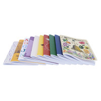 Carnet de notes/journal à couverture souple en papier écologique personnalisé pour étudiants, école, bureau, impression couleur intégrale, reliure cousue