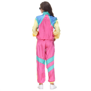 Set Costume Cosplay Retrò Disco per Coppie Halloween - Abbigliamento per Performance Hip-hop e Sport all'Ingrosso - Product Image 5