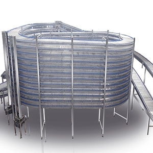 Industrielle Verwendung Metall Mehr schicht iges Kühlsystem Drahtgitter Gefrier schrank Bäckerei Spiral kühlung Förderturm - Product Image 1