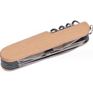 Gấp Thép Không Gỉ Đa Công Cụ Đa Chức Năng Mini Dao Keychain Tùy Chỉnh Gỗ Pocket Dao - Product Image 4