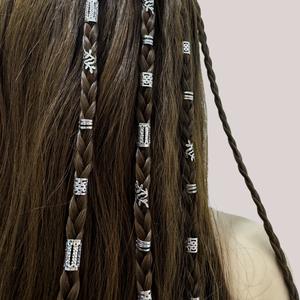 <span class=keywords><strong>SHEIN</strong></span>-Extensions de cheveux creuses avec anneaux en fer, accessoires de <span class=keywords><strong>perruque</strong></span> européenne et américaine, DIY, 36/40 pièces - Product Image 3