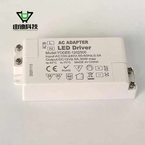 Controlador LED YODEE 12V 2.5A 30W Adaptador de Corriente Alterna de Voltaje Constante para Iluminación LED - Product Image 4