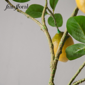 Fong Ian chanh phun thanh lịch nhân tạo chanh phun cảm ứng thật Faux chanh phun cho đám cưới giáng sinh khách sạn & trang trí nội thất - Product Image 5