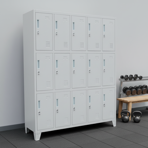 <span class=keywords><strong>Precio</strong></span> Económico, Gran Venta en Sudamérica, Armarios Industriales de Acero Duraderos de 15 Puertas y Gran Capacidad - Product Image 3