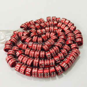 Hoge Kwaliteit Rechte Aluminium Vogel Ringen Kanarie Been Ringen Papegaai Ringen - Product Image 1