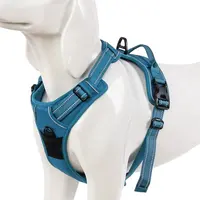 Truelove - Metal Chain Dog Harness, Mesh Dog Lift Harness