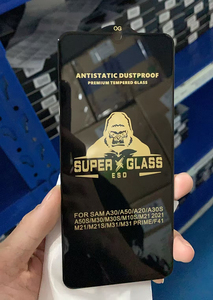 Fabbrica originale vetro temperato per <span class=keywords><strong>Samsung</strong></span> A56 buon prezzo 0.4mm grande grado di arco serigrafia HD vetro proteggi schermo dello schermo del telefono - Product Image 2