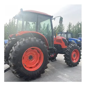 Rentable 4 cilindros usado compacto KUBOTA M954KQ 95HP tractor para la Agricultura usado venta