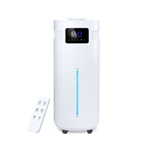 Humidificateur à ultrasons à brume froide vente en gros veilleuse à led intelligente fabrication d'humidificateurs industriels 20L
