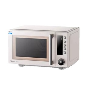 Horno Microondas Midea de 23L con Función de Grill y Freidora, Color Blanco, Acero Inoxidable, Microondas con Freidora de Aire para Uso Doméstico - Product Image 1