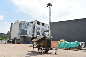 <b>Solar</b> Power 7m Winch Telescopic Mast Soler Surveillance Tower <b>Camera</b> UST-300 <b>Solar</b> Trailer <b>Solar</b> Trailer Price Mobile <b>Solar</b> Trai - Product Image 4