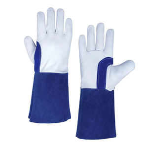 Guantes de Soldadura de Cuero Industriales y Mecánicos, Duraderos y Seguros, Alta Calidad, Precio Razonable, Cantidad al por Mayor, Guantes para Soldadura TIG - Product Image 1