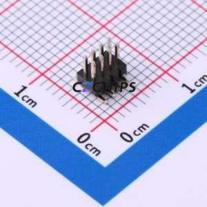 DZ127S-22-08-55 Pin Header SMD,P=1.27mm Connector 2x4P 1.27mm Pin Header Vertical Mount - Product Image 1