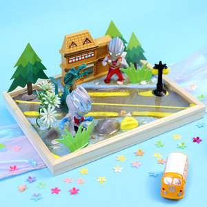 Nouvelle lampe de nuit Elsa à changement de couleur pour enfants de 7 à 14 ans, artisanat en résine époxy DIY avec argile colorée - Product Image 4