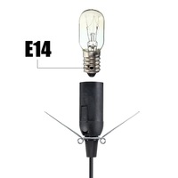 Douille E14 avec cordon de 1,8 m, interrupteur et prise, options EU, UK, AU, CN pour suspension DIY