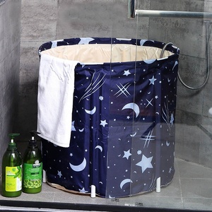 <span class=keywords><strong>Baignoire</strong></span> portable en PVC, <span class=keywords><strong>seau</strong></span> de bain pliable, baril de douche épais, grande <span class=keywords><strong>baignoire</strong></span> pour adultes, piscine pour bébés - Product Image 4