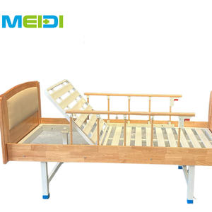 Реальная Заводская ручная деревянная однофункциональная медицинская Больничная койка новый дизайн для частных больниц - Product Image 5