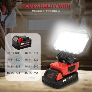 China Supplier 30W <b>Led</b> Cordless Battery USB Type-C Charging Port Work <b>Light</b> for 18v WD-W8106 Work <b>Light</b> WD-W8106 - Product Image 6