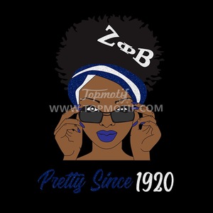 Transferencia <span class=keywords><strong>de</strong></span> vinilo personalizada Pretty Girl desde 1920 para camiseta - Product Image 2