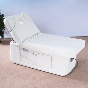 Lit de beauté électrique luxueux et réglable pour les soins du corps et les salons de beauté, hôtels et clubs - Product Image 4