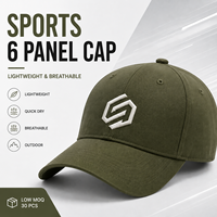 Casquette de baseball 6 panneaux personnalisable avec logo, en coton premium, visière incurvée, réglable, unisexe, pour le sport et l'extérieur, style Dad Hat, vente en gros
