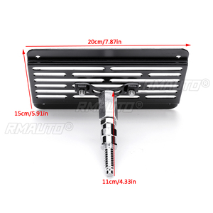 Nouveau support de fixation pour plaque d'immatriculation et crochet de remorquage pour pare-chocs avant, compatible Subaru WRX STI 2015 et plus, Scion FR-S 2013 et plus - Product Image 6