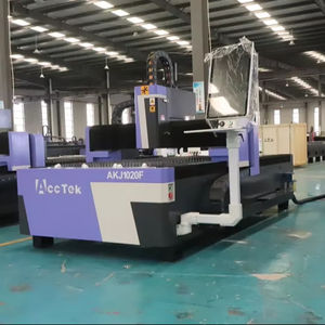 Machine de découpe laser à fibre haute puissance 1530 1020 CNC pour l'industrie métallurgique, découpe laser pour le traitement de l'acier, de l'acier inoxydable, du carbone et de l'aluminium - Product Image 1