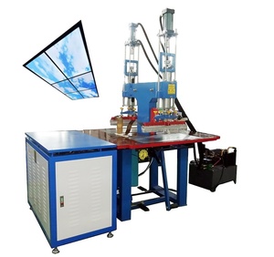 Nouvelle machine à souder PVC haute fréquence à double tête Hipower Pedal 27,12 MHz 10 kW pour <span class=keywords><strong>film</strong></span> de plafond tendu en PVC et membrane de toiture - Product Image 1