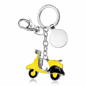 Portachiavi Giallo per Vespa, Accessori per Scooter, Scatola Non Inclusa - Product Image 2