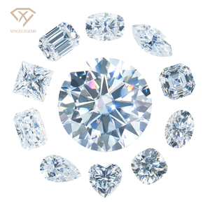 Wholesale Gemstone Gra Certificate 3ex Emerald Round Heart Cut Pass <strong>Diamond</strong> <strong>Tester</strong> Flawless D Color Vvs Loose Stone <strong>Moissanite</strong> - Product Image 1
