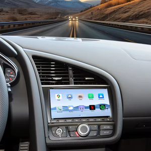 Cho Audi R8 <span class=keywords><strong>V8</strong></span> V10 <span class=keywords><strong>Android</strong></span> đài phát thanh xe 2DIN Stereo Receiver autoradio đa phương tiện Máy nghe nhạc GPS NAVI đầu đơn vị màn hình - Product Image 2