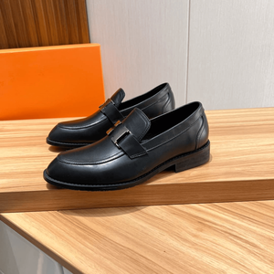 Zapatos Oxford de moda retro con entresuela, parte superior de cuero de vaca de grano completo, suela de caucho/látex y forro de tela, para todas las estaciones, con suela de caucho espumado. - Product Image 3