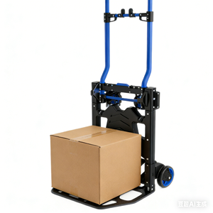 عربة يد فولاذية قابلة للطي 2 في 1 للحمولات الثقيلة 150 كجم/75 كجم - Product Image 6