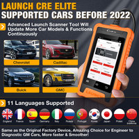 LAUNCH-herramienta de diagnóstico automotriz X431 Elite, autoescáner OBD2, función completa, Can FD/bidireccional, para Audi/GM/BENZ/BMW