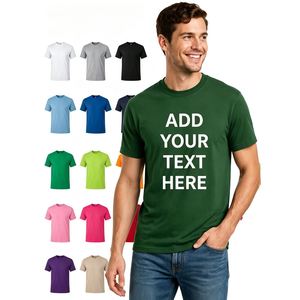 Wholesale Supplier Clothes With Graphic Silk Screen Print Digital <b>Tshirt</b> Brand 100% Cotton T-Shirt Custom Logo T Shirt - Product Image 1